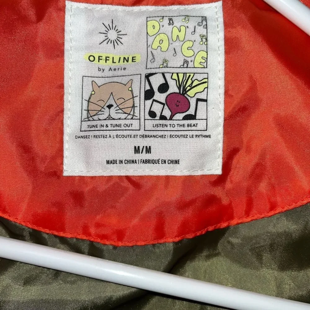 NWT Aerie Bomber Jacket - Picture 6 of 7